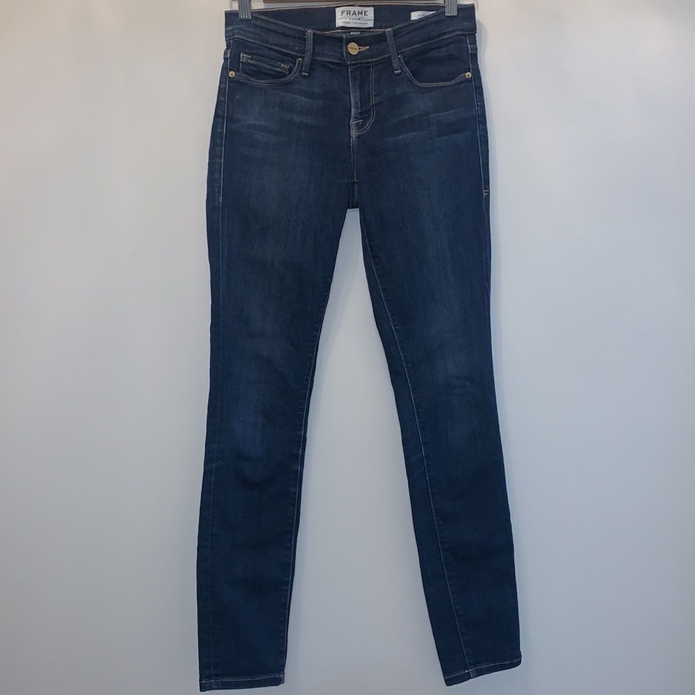 FRAME  Denim Jeans Frame Jeans Le Skinny De Jeanne - Picture 4 of 12